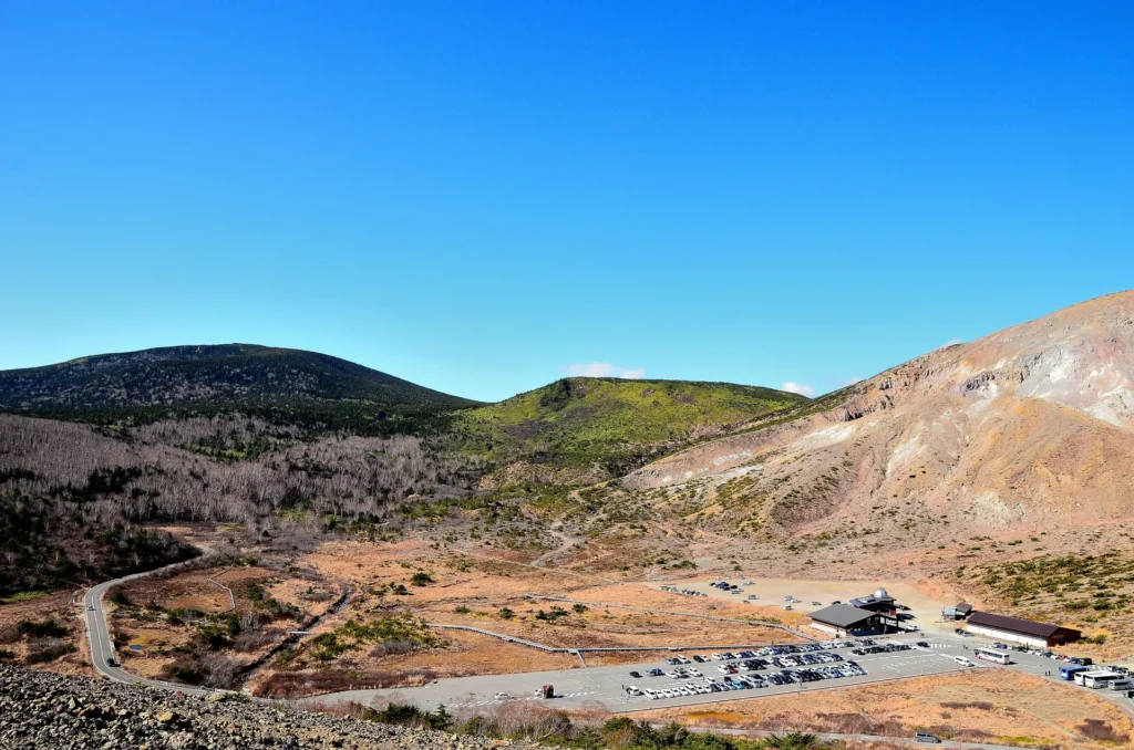 浄土平から見た福島の山々