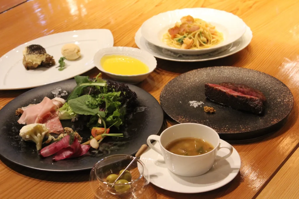 福島県のおすすめデートスポット「リストランテ　マルテッロ」の食事