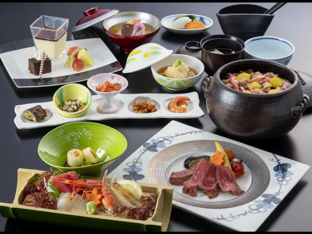 福島のおすすめデートスポット「土湯温泉 山水荘」の食事