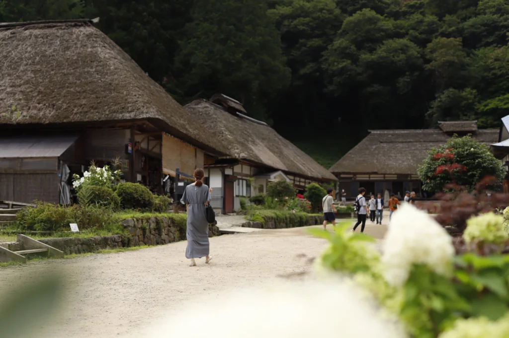 福島県にある「大内宿」