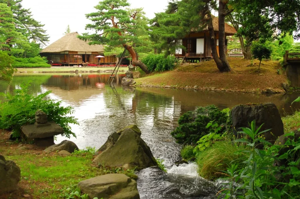 福島県にある庭園「御薬園」
