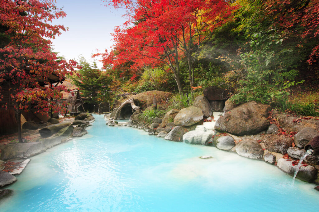 福島市のおすすめデートスポット「高湯温泉」