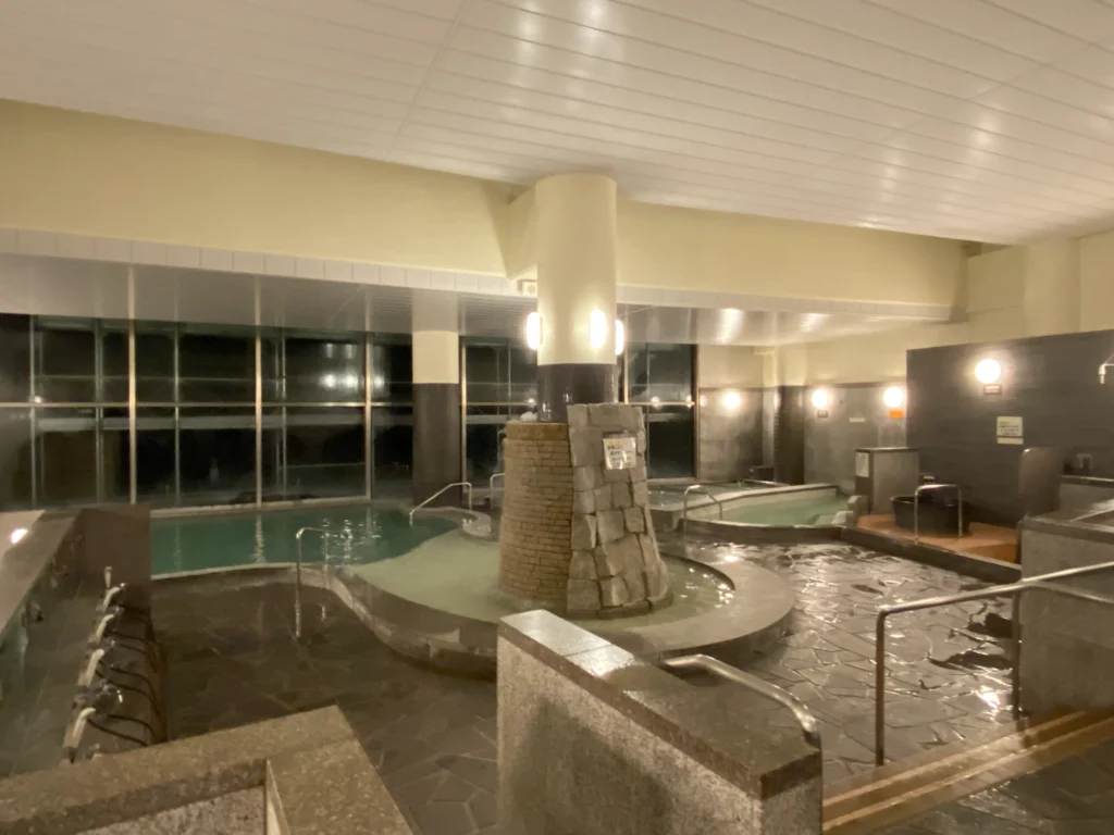 郡山ユラックス熱海の大浴場