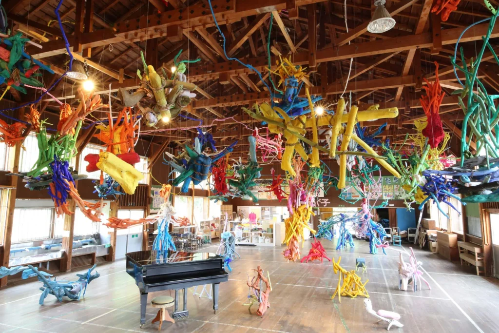 越後妻有で開催される「大地の芸術祭」