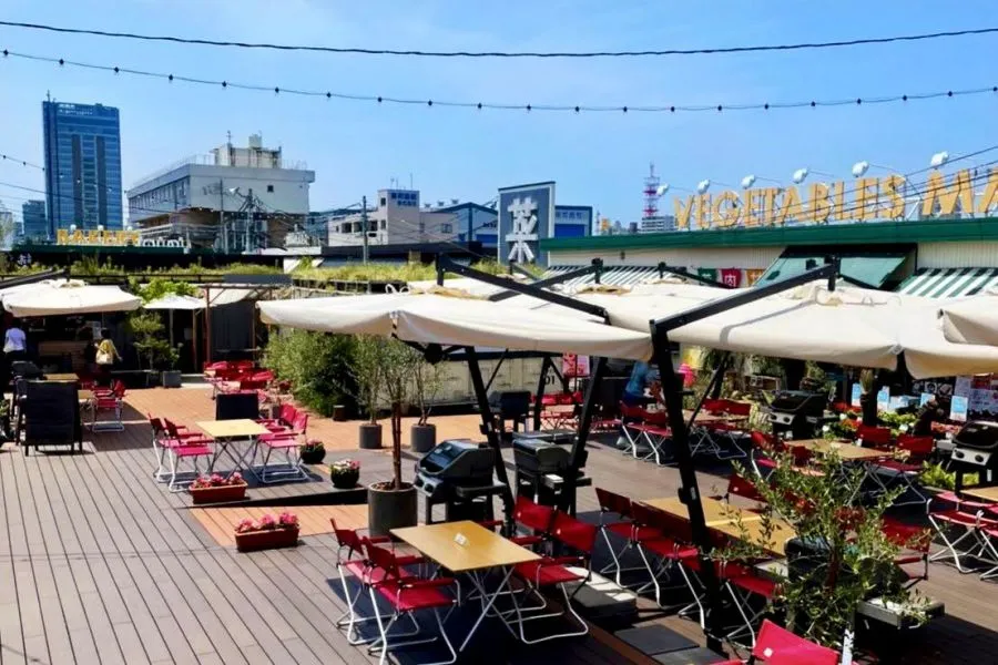 新潟県のグルメが集まる「みなとのマルシェ ピアBandai」