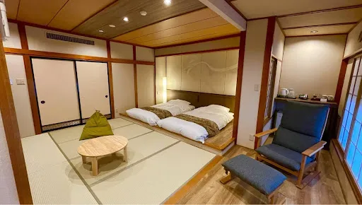 新潟県「ひさご荘」の客室