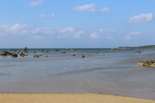 新潟県佐渡島モデルコース
佐和田海水浴場