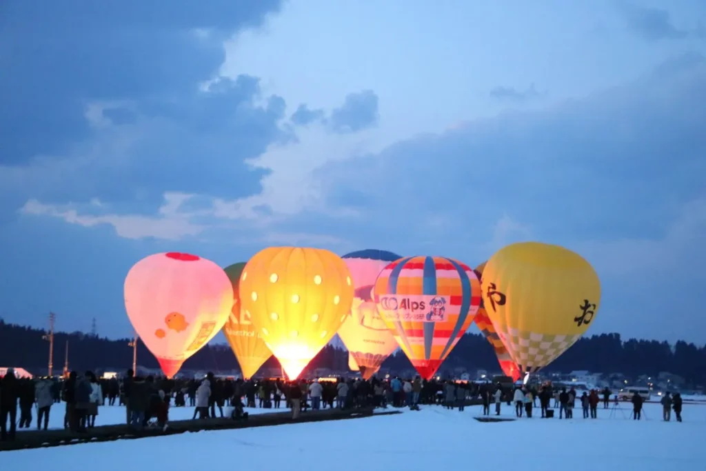 新潟　おぢや風船一揆　熱気球