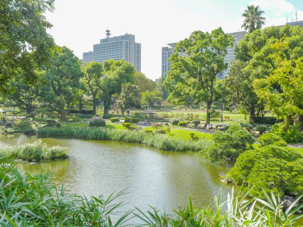 東京都「日比谷公園」の池