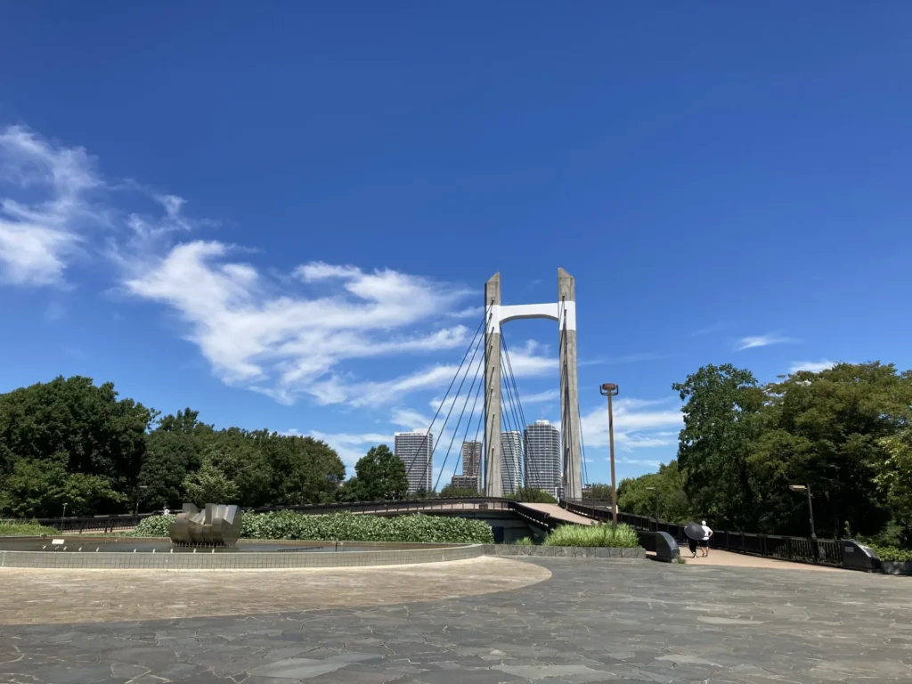 木場公園の広場